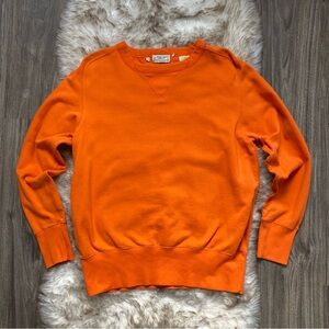 LVC Levi’s Bay Meadows Orange Crew Neck Sweatshirt